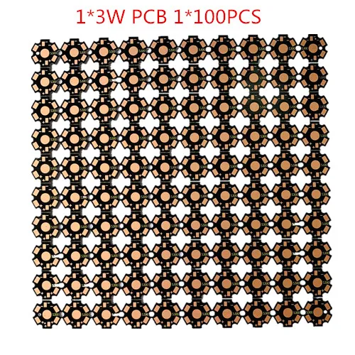 1000pcs 500pcs 100pcs 50pcs LED 1W 3W 5W PCB High Power LED Heat Sink Aluminum 20MM Base Plate Color White Blake