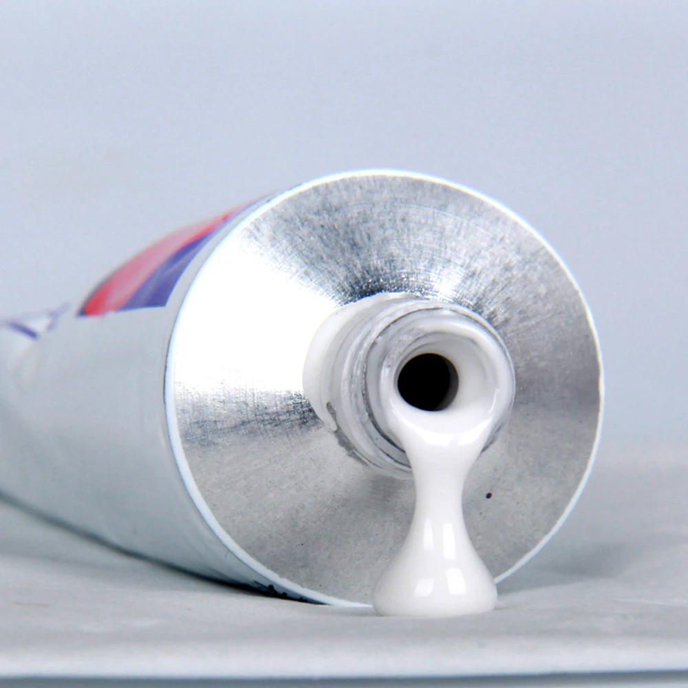 Kafuter K-703 45g Adhesive White Sealant Silicone Rubber Glue For Glass Metal Plastic Tiles Waterproof Insulation