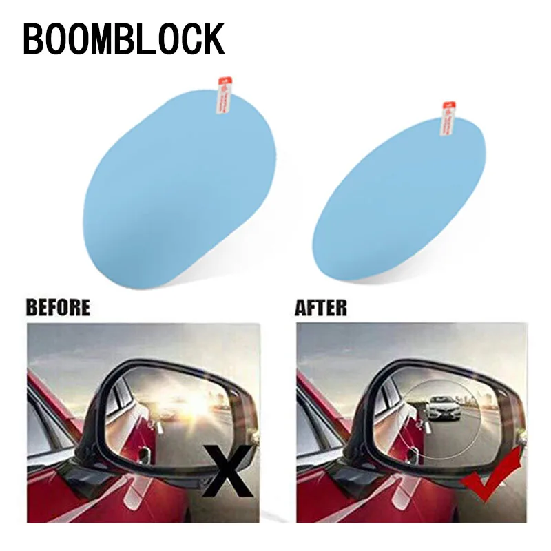

2pcs Rainproof Car Rearview Mirror Anti-fog Protective Film Stickers For Hyundai I30 Nissan Juke Subaru Suzuki Vitara Swift Opel