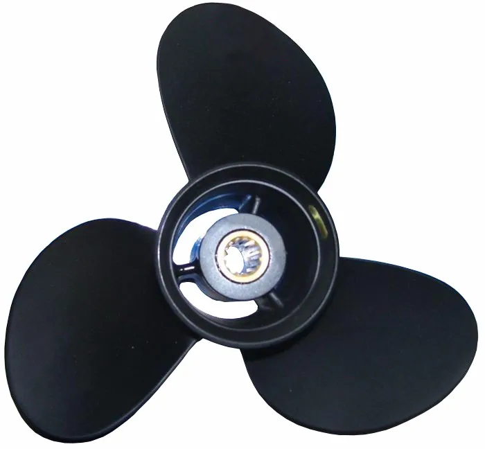 9.25 x 9 Propeller For Tohatsu Nissan 2-Stroke 9.9HP 12HP 15HP 18HP Outboard Motors , 14P Aluminum