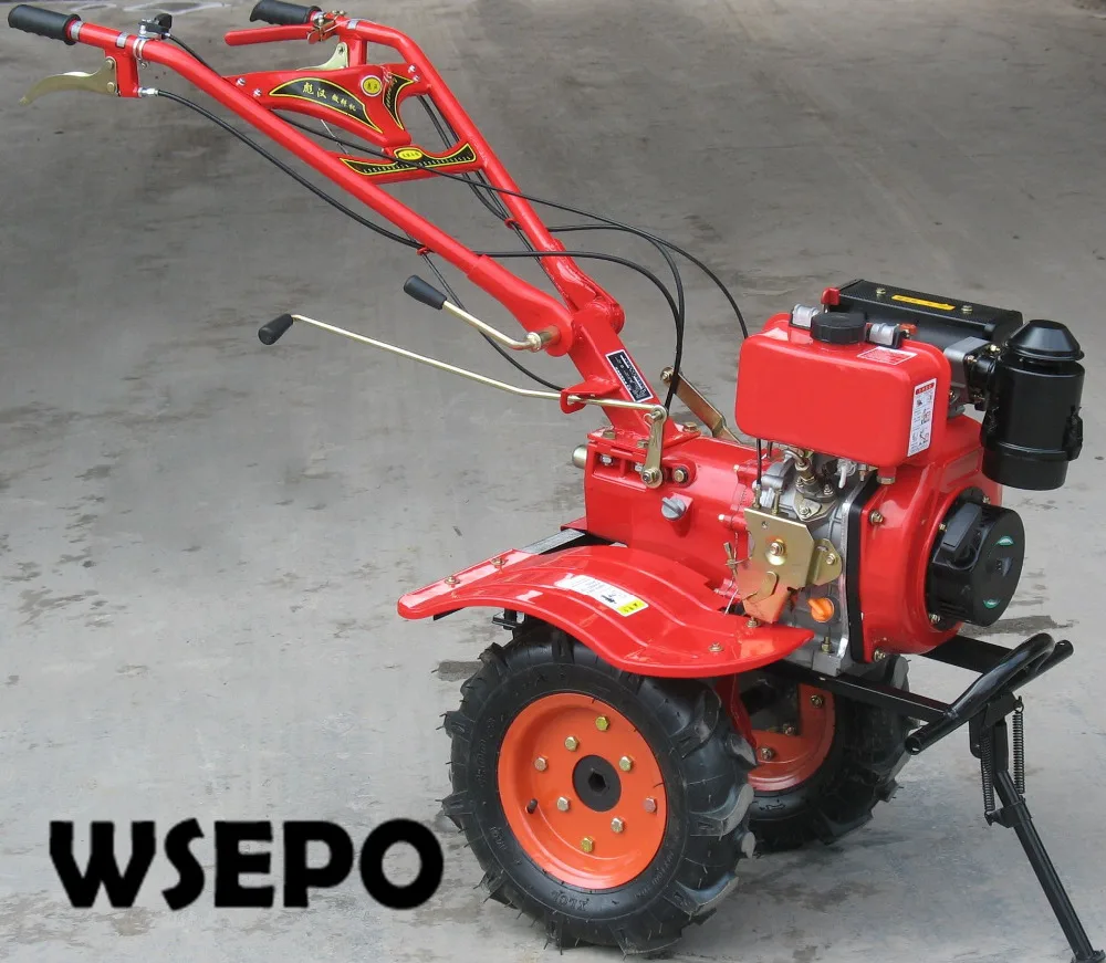 OEM Quality&Factory Direct Supply! 170F 4HP 211CC Diesel Engine Powered 1WG4.0 Farm Cultivator,Garden Mini Rotary Tiller