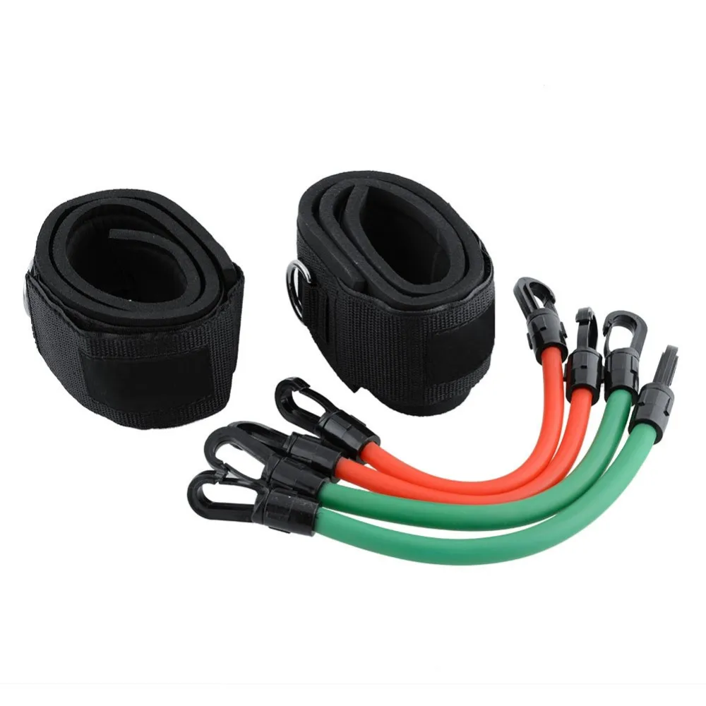 Bandas de resistencia para entrenamiento de agilidad de velocidad cinética, bandas de resistencia para correr, tubos de ejercicio, juego de cuerdas,