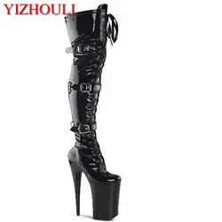 Nightclub women's shoes pole dancing boots stiletto heels 12-23cm, models stage show high heels, dancing shoes