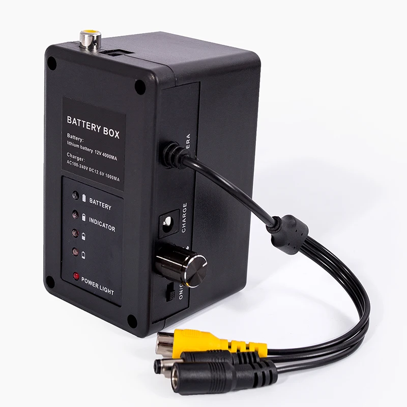 9" Color LCD HD 1000TVL Waterproof 15M Cable 4000mAh Rechargeable Battery Fish Finder Underwater Fishing Camera