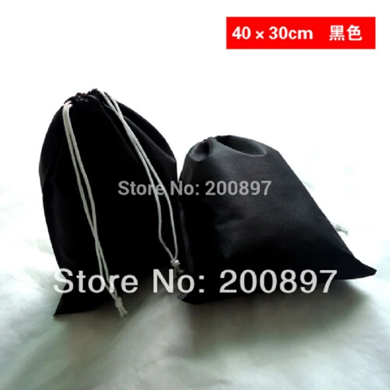 

30*40 см Ретро Простой продуктовый карман деньги Ювелирные Изделия Drawstring перерабатываемая Нетканая ткань упаковочные сумки 50 шт. в партии