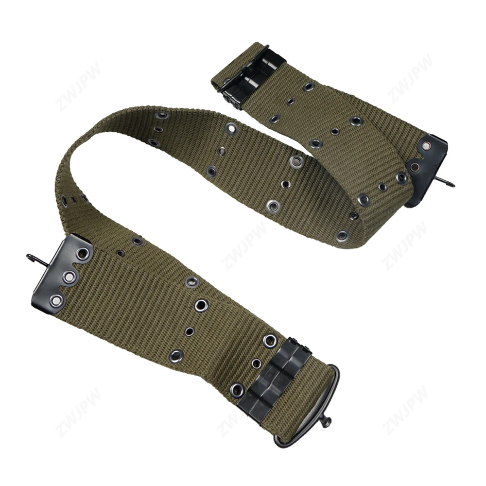 Vietnam war US M1961 M1956 belt pure cotton tactical belt copy export Length 1.25 meters, width 5.8 cm