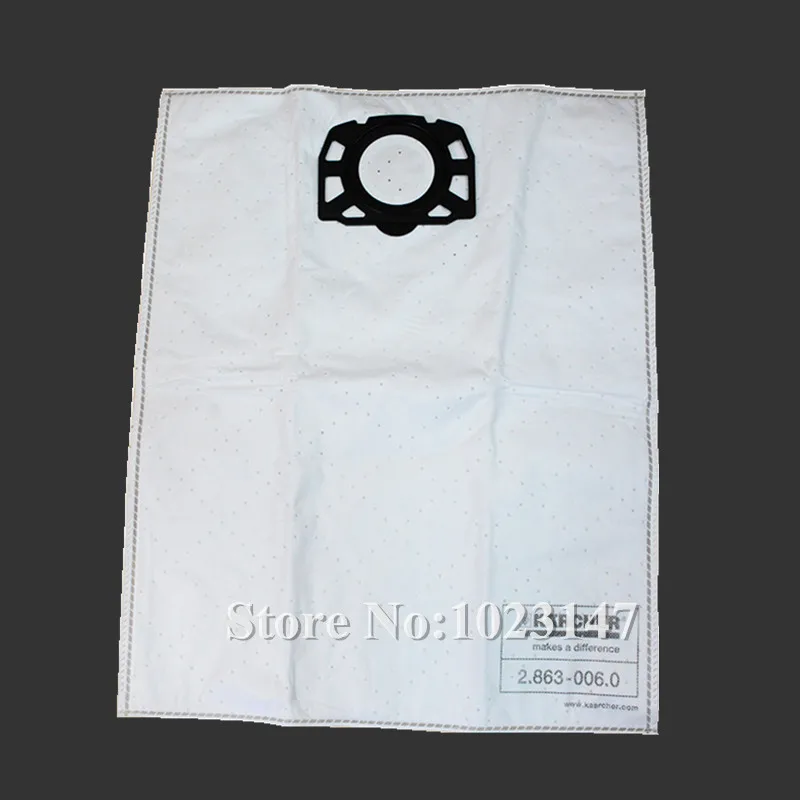 1 piece Vacuum Cleaner Bags Fleece Dust Filter Bag Replacement for Karcher MV4 MV5 MV6 WD 4 WD 5 WD 6