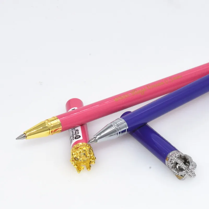 M&G Treasure crown Pen Set 0.5mm black neutral pen metal couple gift pen