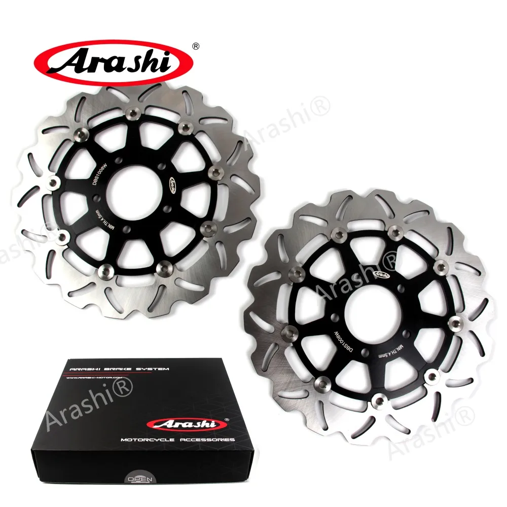 Arashi CNC Full Floating Front Brake Disc Rotor For SUZUKI GSX R 1000 2003 2004 GSXR1000 GSX-R1000 / GSXR 600 750 2004 2005