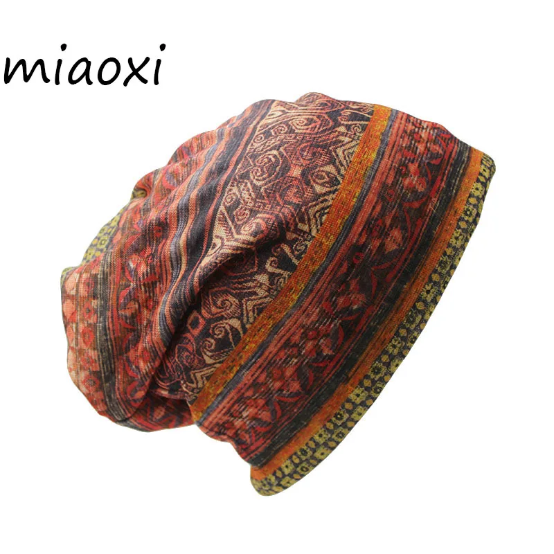 New Sale Women Fashion Hat Brand Ladies Design Hat Vintage Warm Cap Female Scarf Autumn Gorro Bonnet Girl Soft Beanie