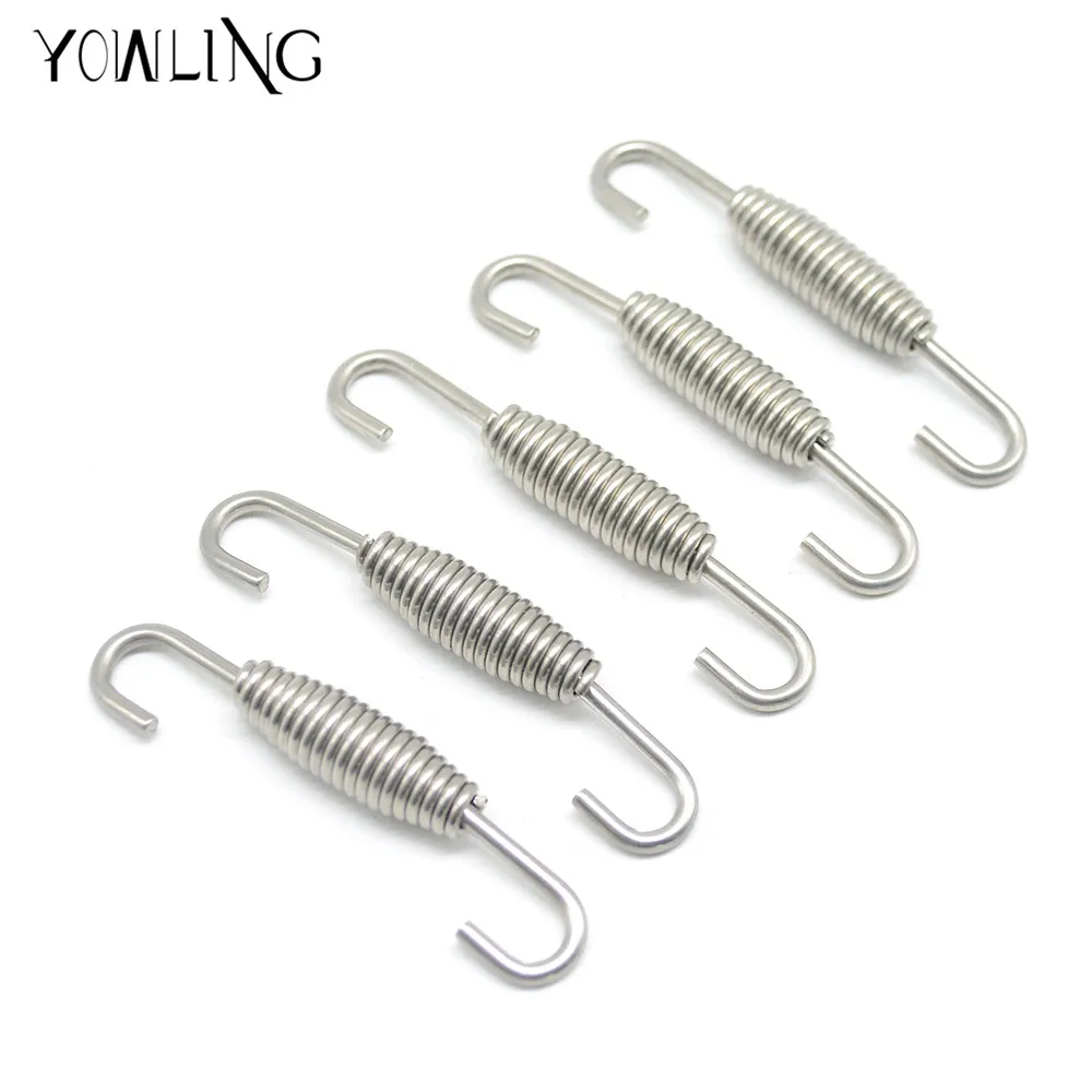 Motorcycle Exhaust System Springs Fully Rotatable Stainless Steel Springs For YAMAHA T-MAX 500 2008-2011 T-MAX TMAX530 2012-2016