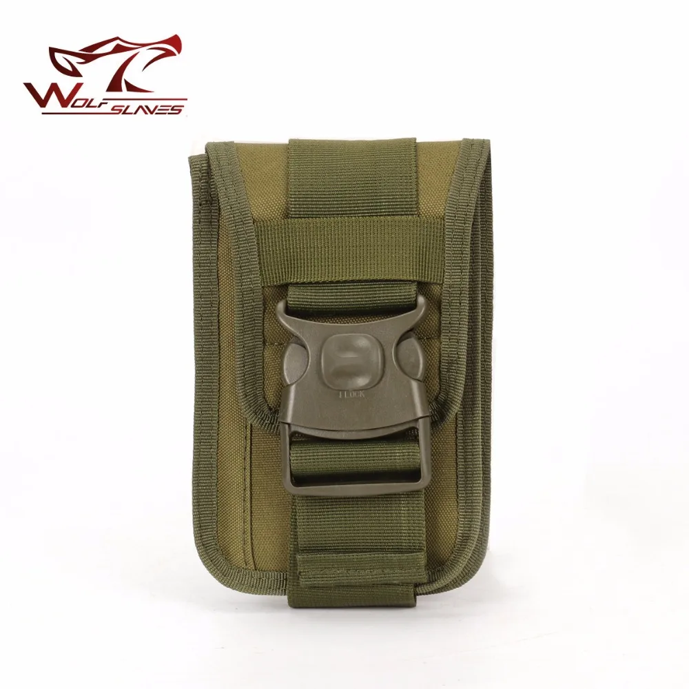 Tactical Case Molle Pouch Mobile Phone Bag Men's Outdoor Hunting Sport Belt Waist Pouch For Phone 7/7 plus/6s/6 Holder