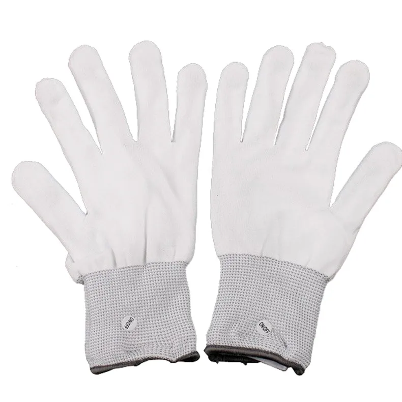 Guantes intermitentes de invierno para hombre y mujer, manoplas tácticas con 7 modos de luz LED Rave, iluminación de dedos, decoración de fiesta de Halloween