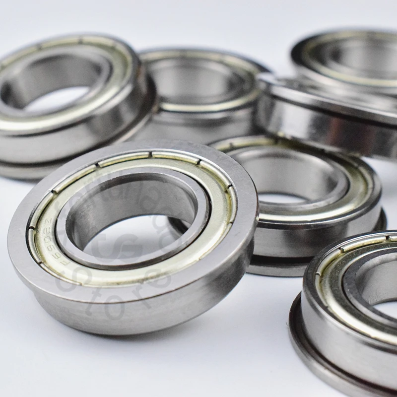 F6902ZZ 15*28(30.5)*7(1.5)MM 10pieces bearing Flange bearings 6902 F6902Z F6902ZZ chrome steel deep groove bearing