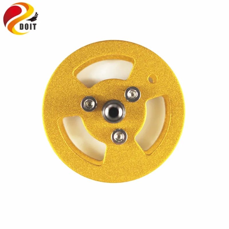 DOIT Aluminum Alloy All-metal Bearing Wheel Roller Tank Bear Tyre Tire Track Crawler Caterpillar Chassis Toy parts