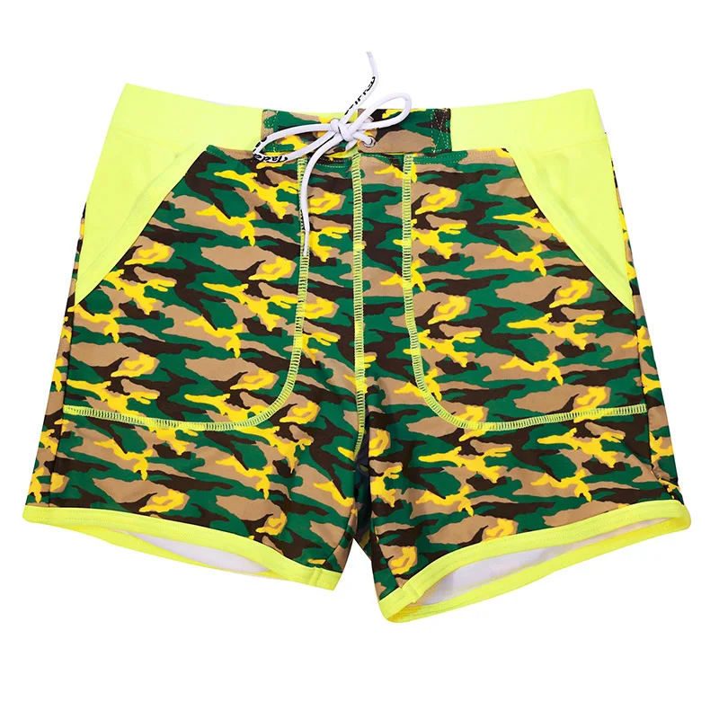 Taddlee-Roupa de Banho Masculina com Bolsos, Cueca de Banho, Calça de Surf Boxer, Corte Quadrado, Perna Longa, Brand, Calção Masculina