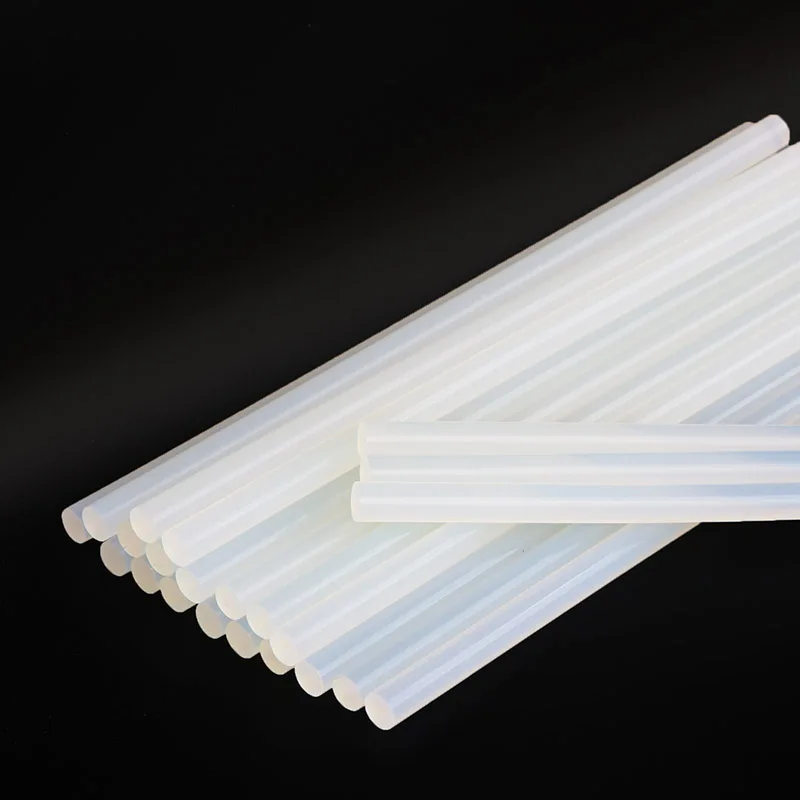 30Pcs 11x300mm Hot Melt Glue Stick Translucent Adhesive Sticks DIY Craft Repair Tool Diameter 11mm White Hot Gun Glue