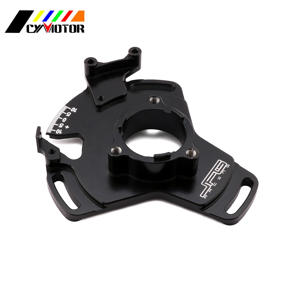 Motorcycle CNC Stator Aftermarket Adjustable Timing Plate For YAMAHA YFZ350 YFZ350 1987-1999 2000 2001 2002 2003 2004 2005 2006