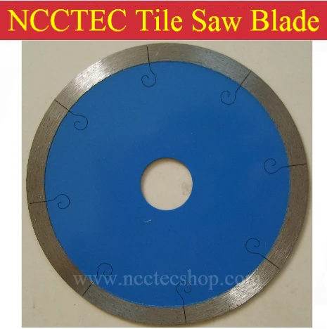 

10" Diamond tile skill saw blades NSB10CT | 250mm thin saw blade with J Fishhook slot for cutting ceramic tiles | FREE shipping