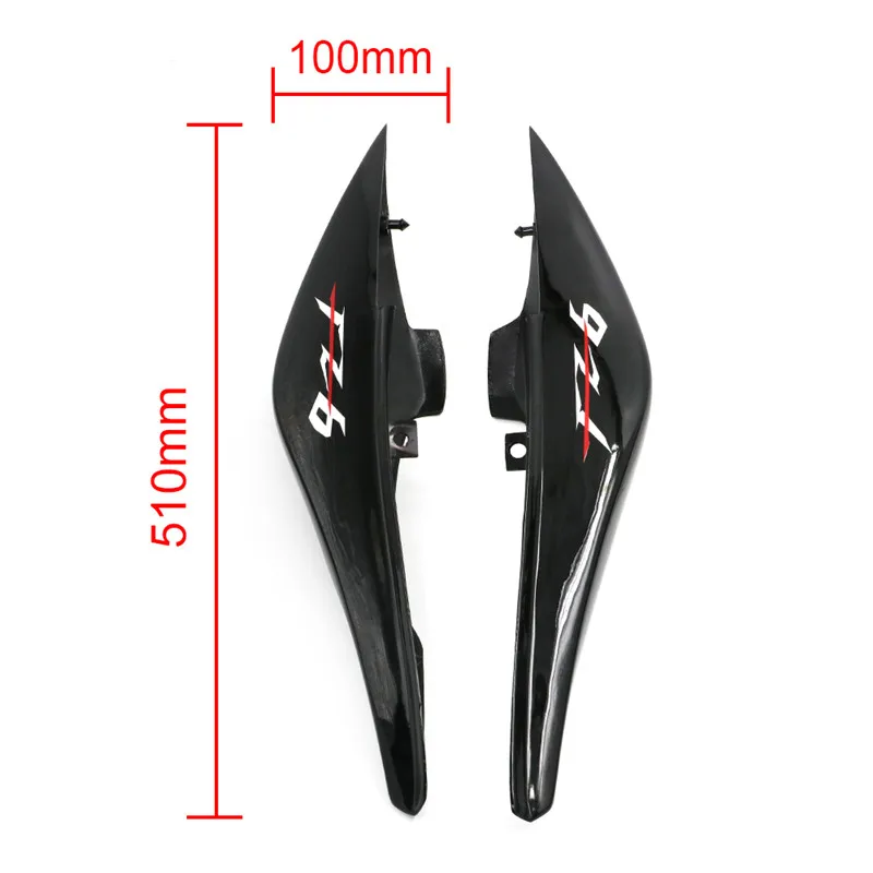FZ6 Logo Motorcycle Rear final seat cowl For Yamaha FZ 6N FZ6-N FZ-6N FZ6N 2007 2008 2009 Side Upper Tail Seat Fairings Plastic