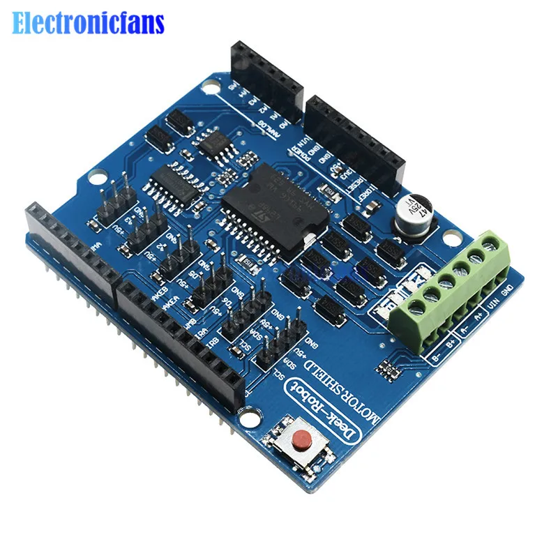 L298P Shield R3 DC Motor Driver Module 2A H-Bridge 2 way 5V to 12V For Arduino 2560 NW