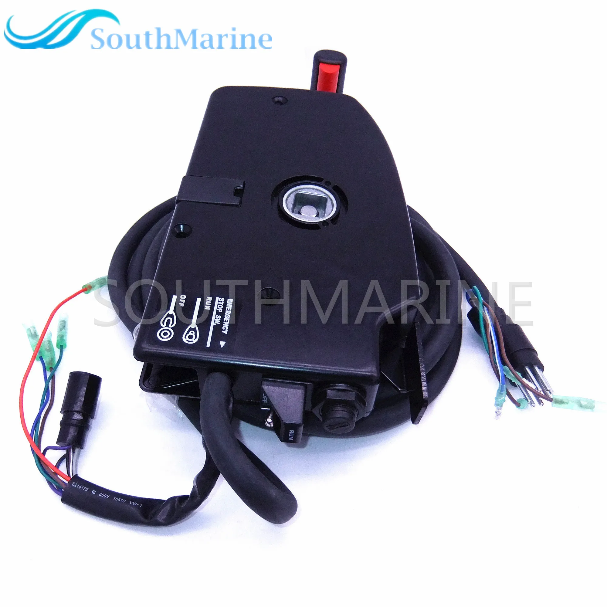 881170A15 Boat Motor Side Mount Remote Control Box With 8 Pin for Mercury Outboard Engine PT Left Side