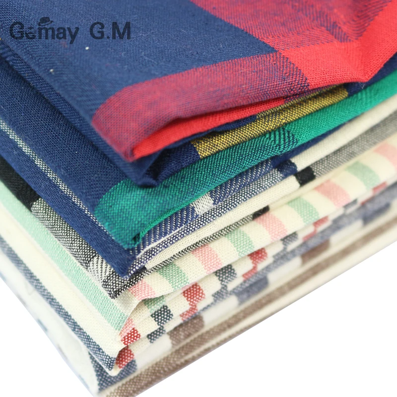 New Arrive Cotton Suit Pocket Square for Men Towel Square For Wedding Party Fashion Simple Cotton Mens Plaid Handkerchief Towel