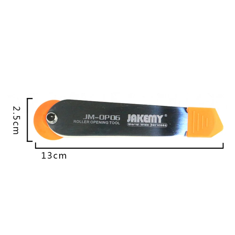 Jakemy JM-OP06 Mobiele Telefoon Reparatie Tools /Roller Opening Gereedschap/Rvs Machine Opening Tool Voor Tablet Reparatie