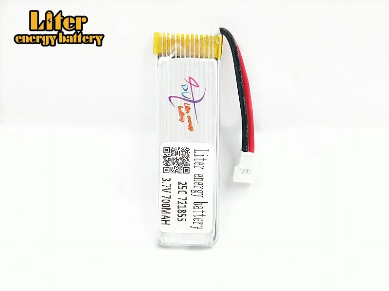 3.7 V 700 mah Remote control plane 3.7 V 700 mah 721855 lithium battery V966 V977 V930 Q282 remote control aircraft aircraft