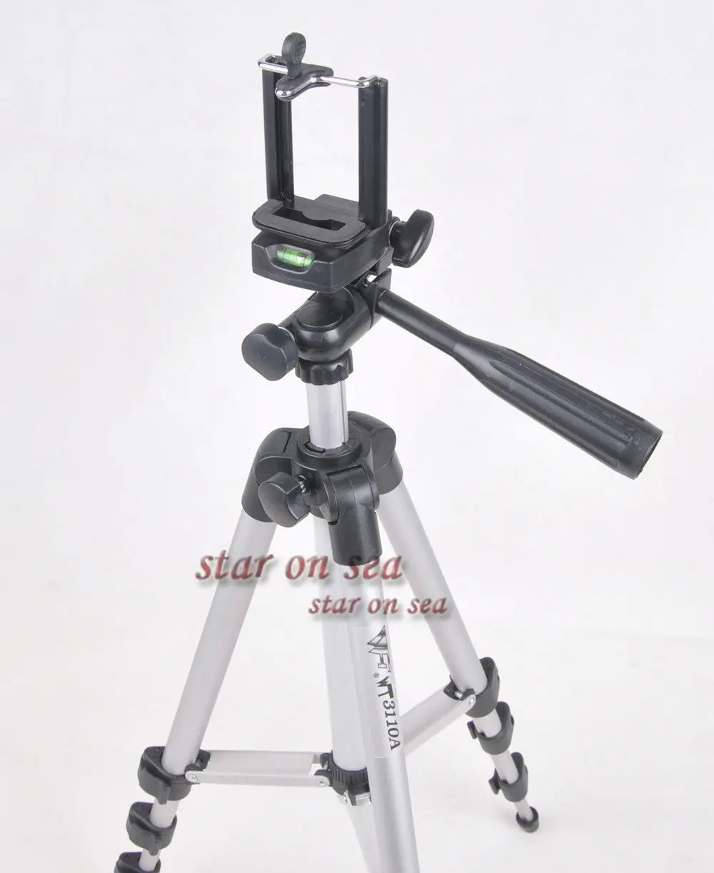 Photography weifeng WT-3110A handiness camera Camcorder DV tripod + Mobile Phone Clip Holder