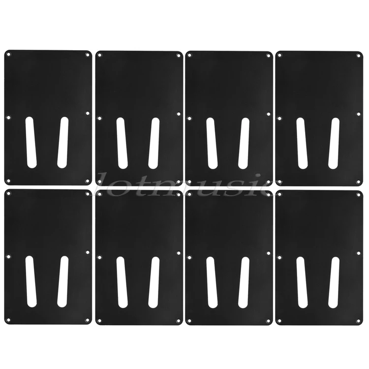 

8Pcs Back Guitar Tremolo Cavity Cover Plate Fit for Electric Guitsr Replacement