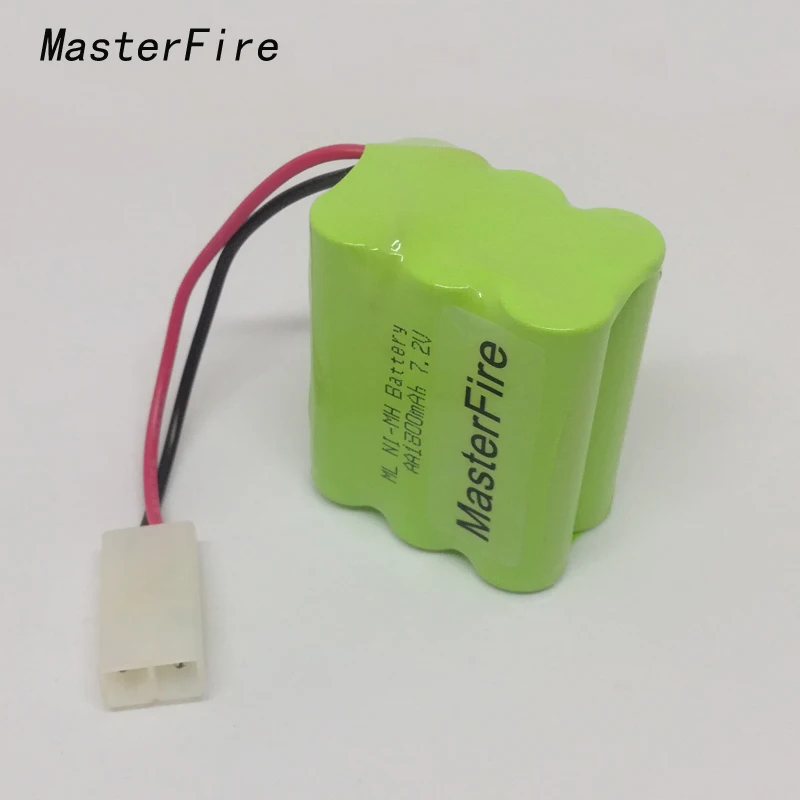 

MasterFire 2pack/lot Brand New 7.2V AA 1800mAh Ni-MH Battery Cell Rechargeable NiMH Batteries Pack For RC Toys Cars Tanks Robots