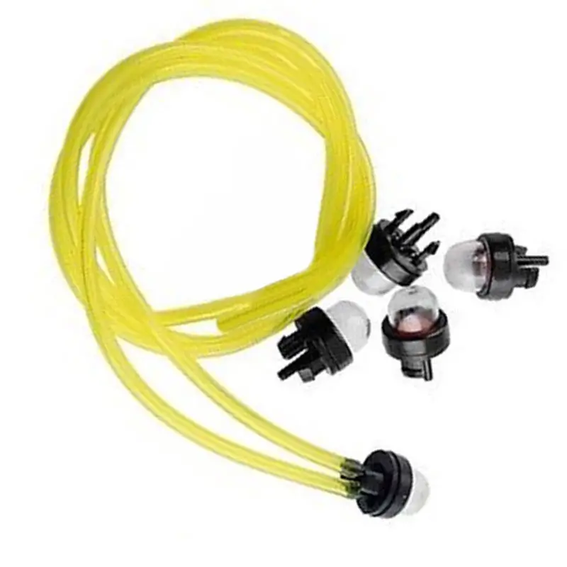 5pcs/Set Snap In Primer Bulb + 2Pcs Pump Fuel Line Hose Tube Fit For 683974 Carburetor Carb Replacement Tool