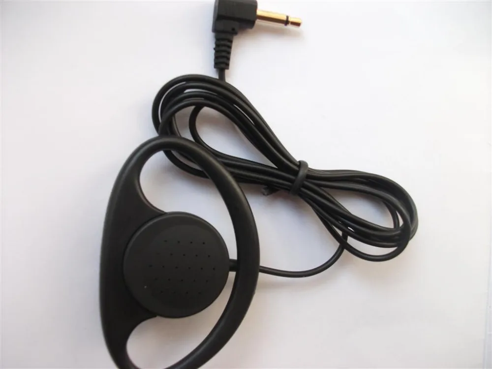 Linhuipad Soft Single-side MONO Hook Earbud Headphone for monitor receiver,tour guide and meeting translation 500pcs/lot