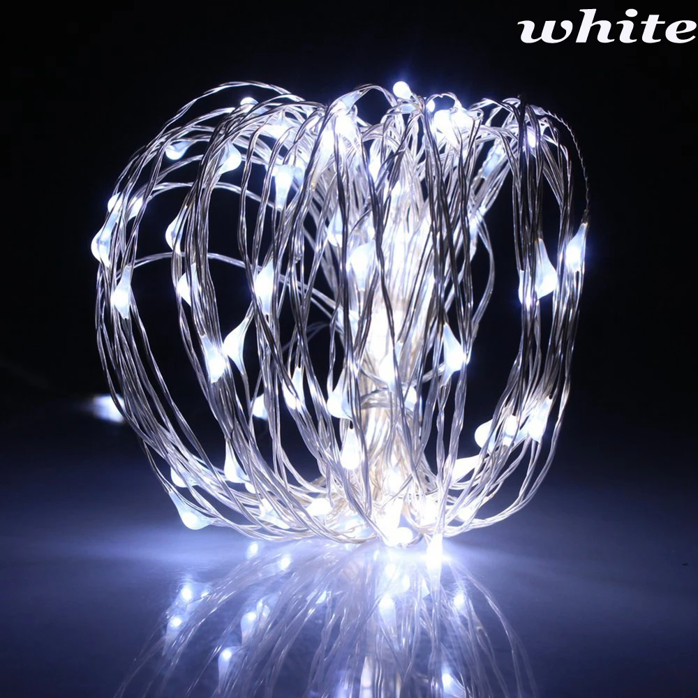 Decorative Lights 5m 10m Christmas Fairy Lights with Power Adapter DC12v LED String Light for Garland Party Wedding Decoration