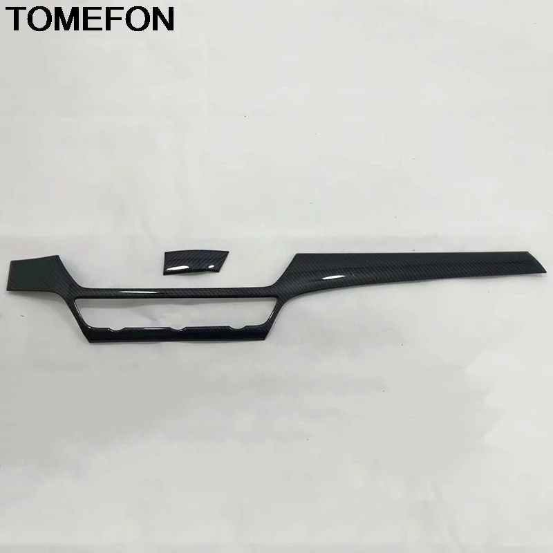 TOMEFON For Honda Accord 2018 2019 10th Middle Console Control Dashboard Panel Moulding Cover Trim Interior Accessories ABS