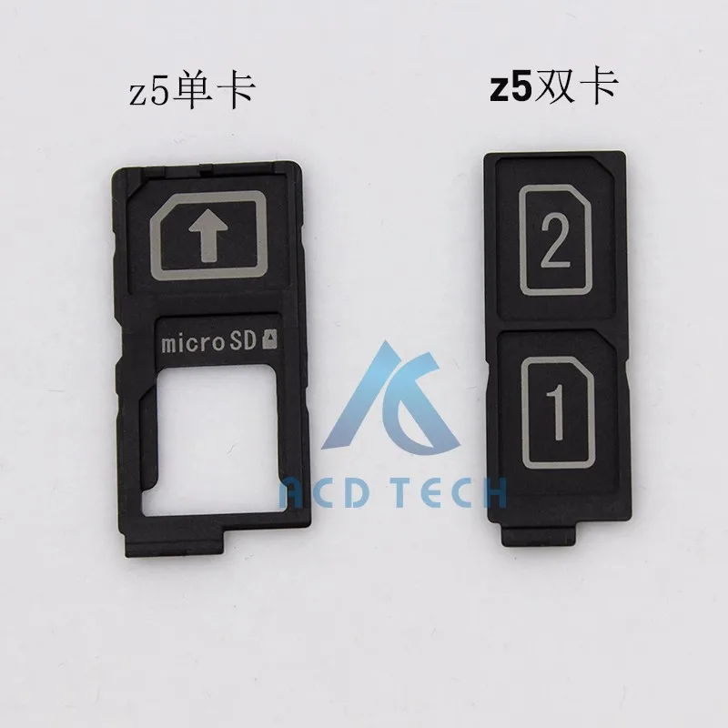 Aocarmo For Sony Xperia Z5 E6683 E6603 E6653 E6633 Sim Card Reader