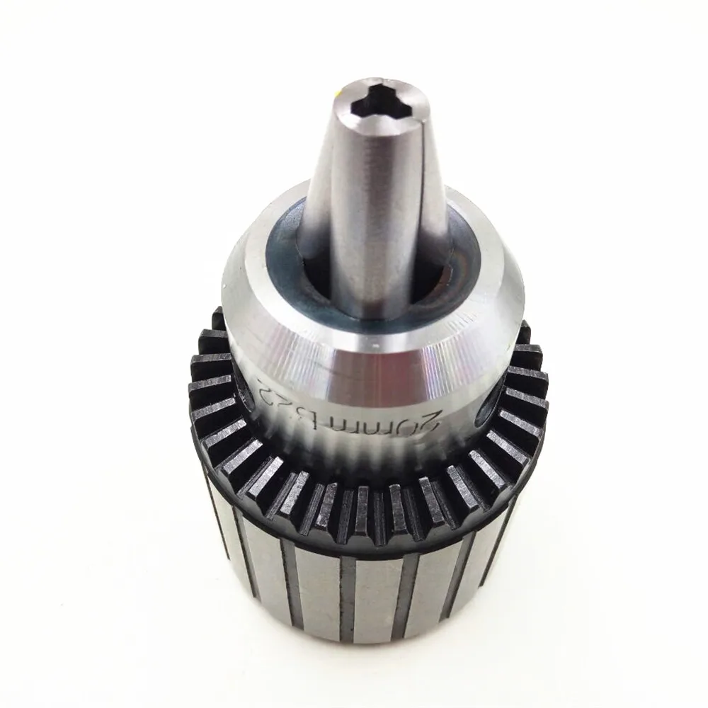 Morse Taper Shank Drill Chucks with Key Set Drill Chuck B22 5-20mm With No.5 Morse MT5 Taper for Lathe CNC Used