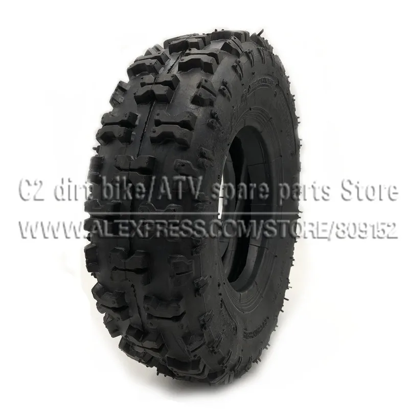 4.10-6 inch tire snow plow tires butterfly flower tires 4.10-6 inch beach tires ATV Quad Go Kart With Inner Tube