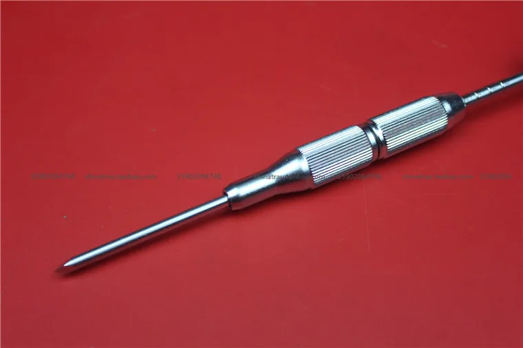 medical orthopedic instrument spine Lumbar vertebra Adjustable length awl 3.5mm hole opener Hole reamer Limited depth adjustment