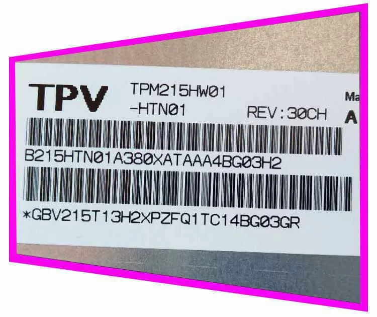 

TPV Оригинальный Новый ЖК-экран 21,5 дюйма tpm215hw01-htn01