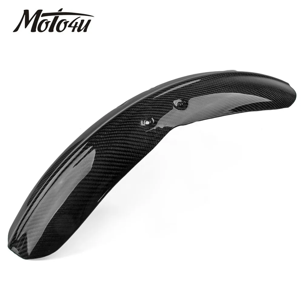 

Motorcycle Carbon Fiber Front Fender Mud Guard Cover Moto Mudguard Fairing Accessories For Triumph T100 2001-2016