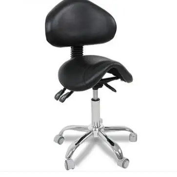 Beauty salon swivel chair back bench tattoo saddle chair beauty chair technician pulley chair.