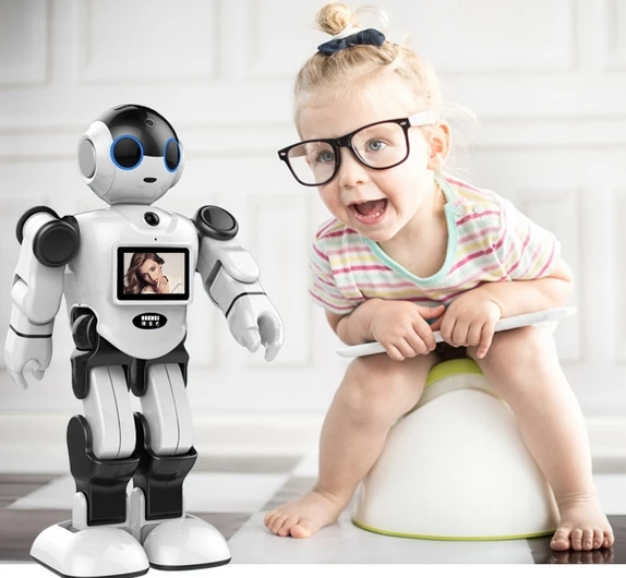 

Children partner accompany Humanoid Programmable Robot Smart Home guard Management Robot