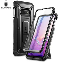 For Samsung Galaxy S10e Case 5.8 inch UB Pro Full-Body Rugged Holster Protective Case with Built-in Screen Protector & Kickstand
