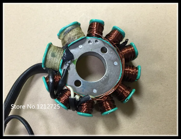 Scooter atv motorcycle GY6 engine GY6125 GY6150 Magneto stator coil gy6-125cc gy6-150cc Stator coil 11 Poles Coil Magneto rotor