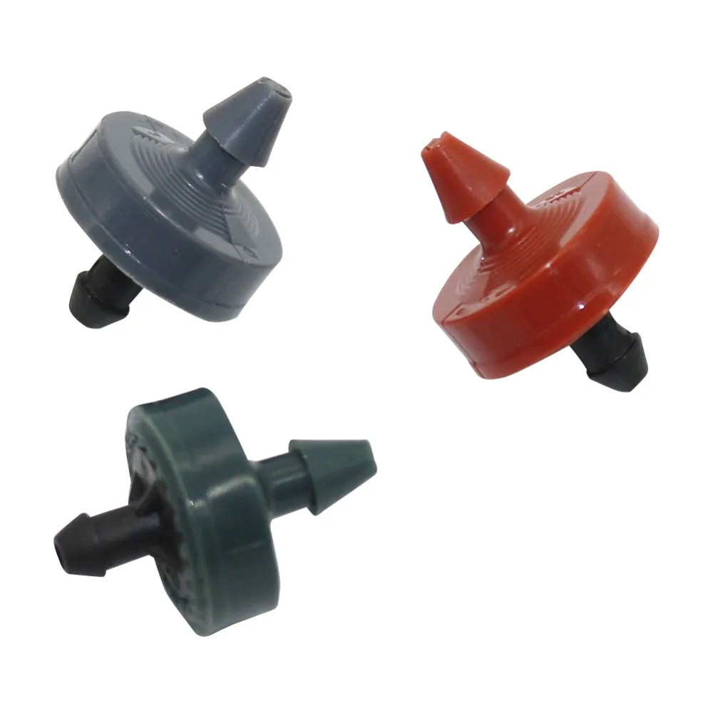 40pcs 2L 4L 8L Steady Flow Mini Dripper Automatic Pressure Compensation Regulataion In Dripper Garden Agriculture Drip Fittings