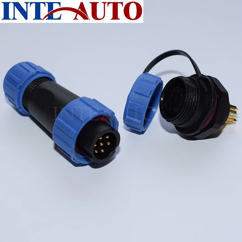 Connetor, substitute SP1310 series 7 pin waterproof connector, automotive Plug socket,led power connector,IP68 degree