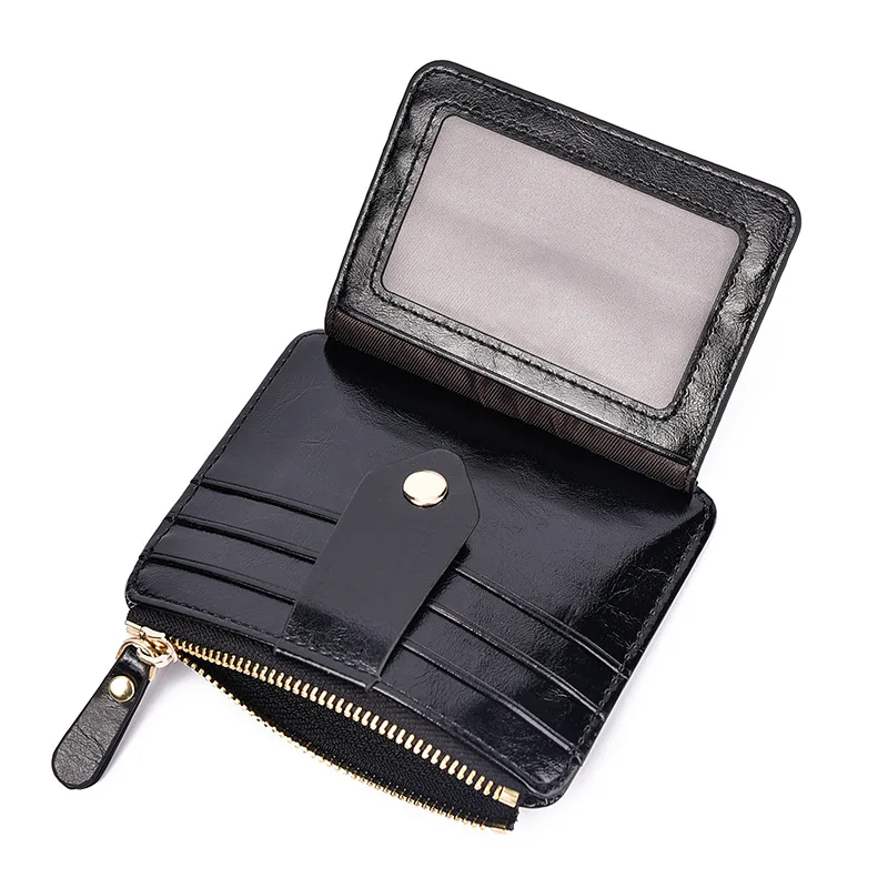 

Women Men Wallet Carteira Unisex Leather Slim Wallet Zipper Coin Hasp Wallet Purse Credit Cards Holder ID Cases