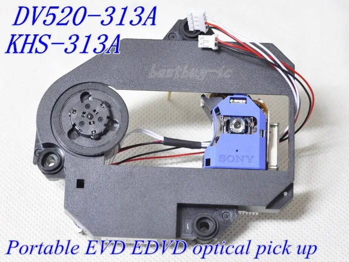 KHS-313A WITH DV520 MECHANISM DV520 313A PLASTIC MECHANISM KHS-313A For Portable EVD EDVD DVD laser lens DWM520-313 KHS313A